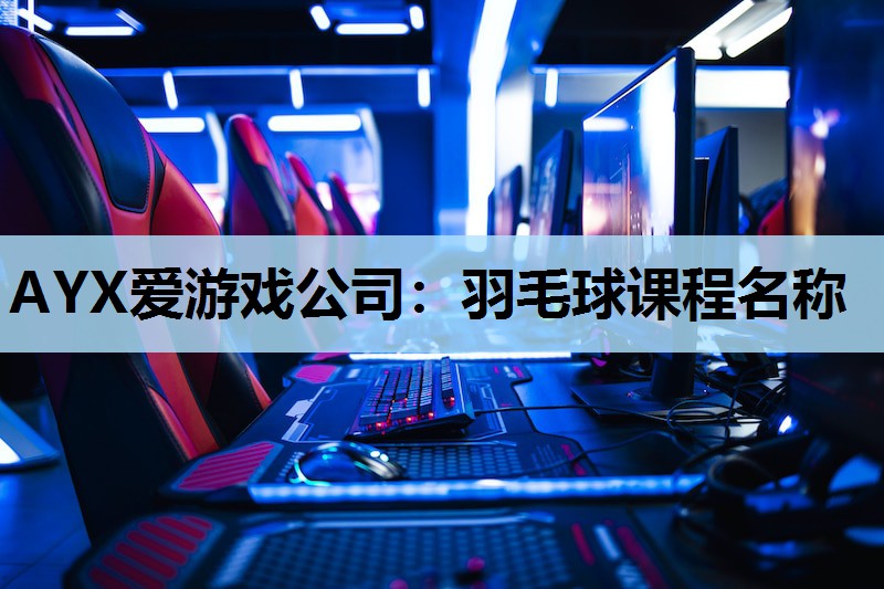 羽毛球课程名称 羽毛球课程名称